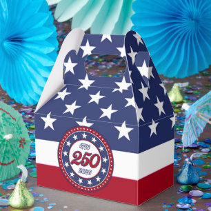 Amerikas 250. Geburtstag mit der USA-Flagge Geschenkschachtel
