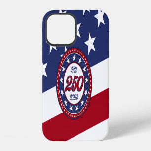 Amerikas 250. Geburtstag mit der USA-Flagge iPhone 12 Hülle