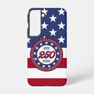 Amerikas 250. Geburtstag mit der USA-Flagge Samsung Galaxy Hülle