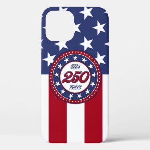 Amerikas 250. Geburtstag mit USA-Flagge Case-Mate iPhone Hülle
