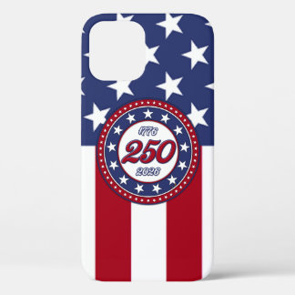 Amerikas 250. Geburtstag mit USA-Flagge Case-Mate iPhone Hülle