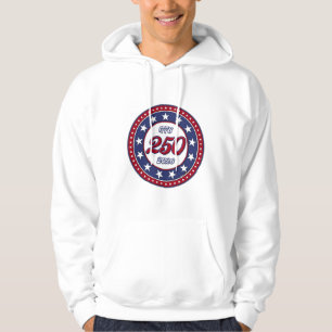 Amerikas 250. Geburtstag mit USA-Flagge Hoodie