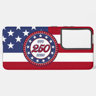 Amerikas 250. Geburtstag mit USA-Flagge Samsung Galaxy Hülle