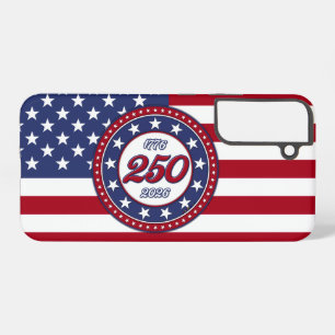 Amerikas 250. Geburtstag mit USA-Flagge Samsung Galaxy Hülle