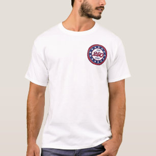 Amerikas 250. Geburtstag mit USA-Flagge T-Shirt