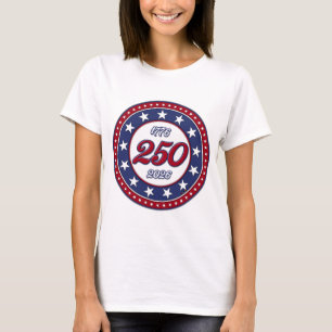 Amerikas 250. Geburtstag mit USA-Flagge T-Shirt