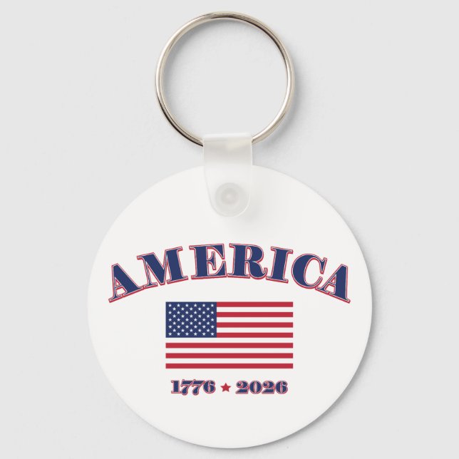 Amerikas 250. Geburtstag Schlüsselanhänger (Vorderseite)