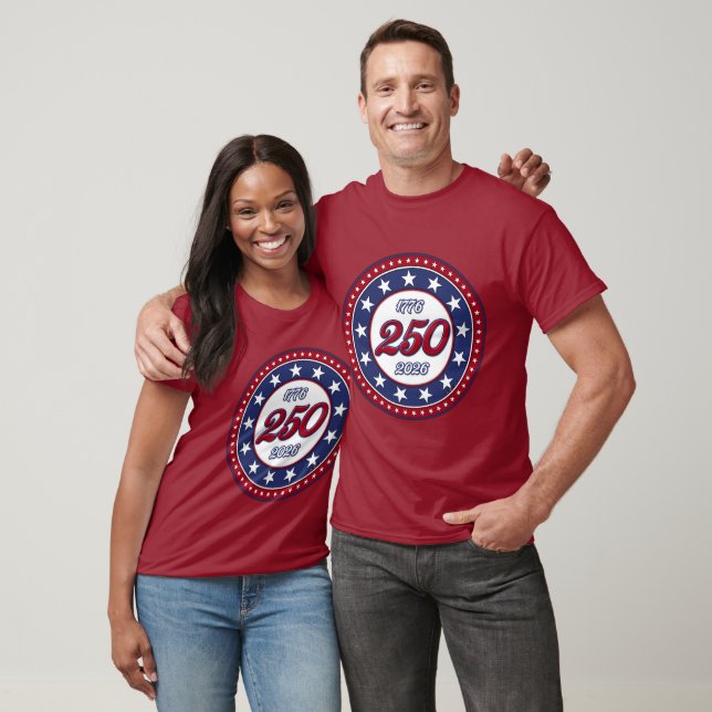 Amerikas 250. Geburtstag T-Shirt (Unisex)