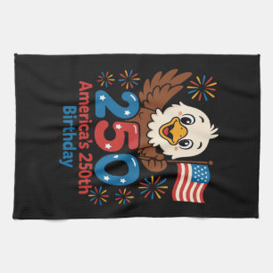 Amerikas 250. Geburtstag - US-Flagge 250 Jahre Ann Geschirrtuch