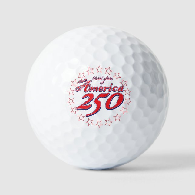 Amerikas 250. Jahrestag Golfball (Vorderseite)