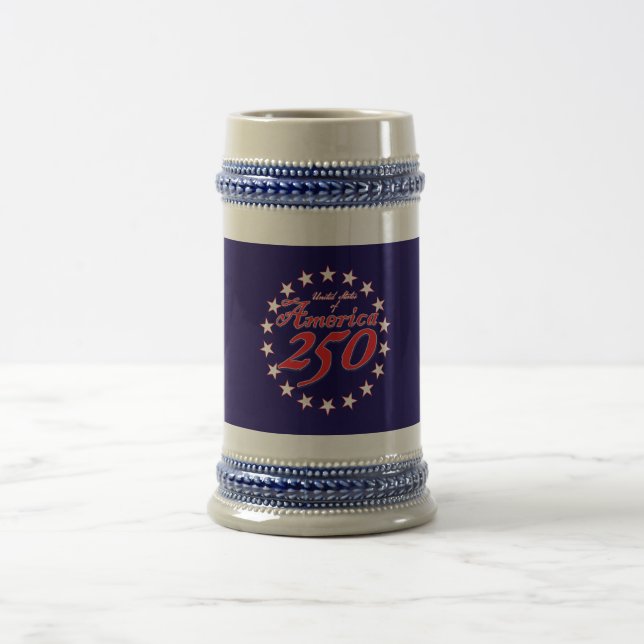 Amerikas 250. Jubiläum Bierglas (Mittel)
