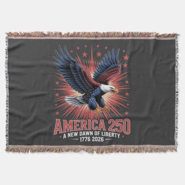 Amerikas 250. Jubiläum Decke (Vorderseite)