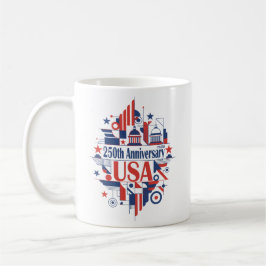 Amerikas 250. Jubiläum Kaffeetasse