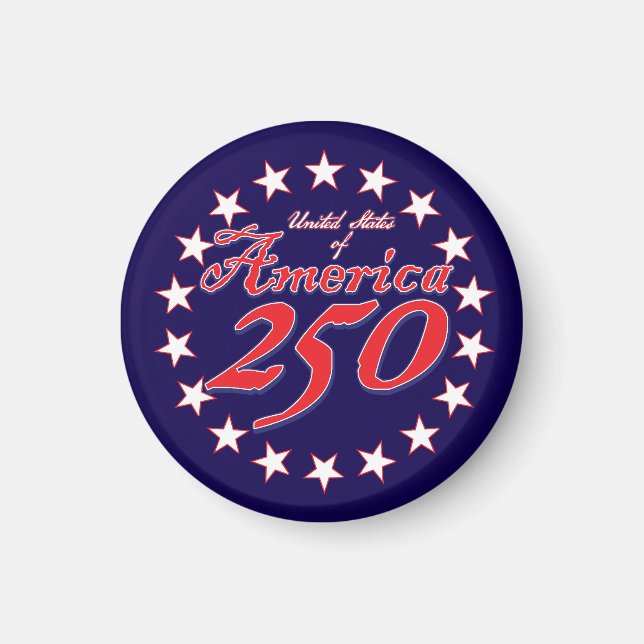 Amerikas 250. Jubiläum Magnet (Vorne)