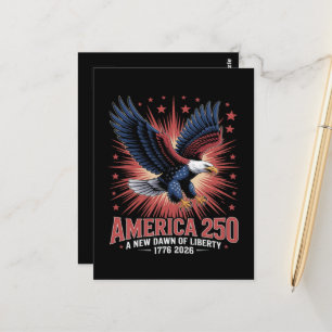 Amerikas 250. Jubiläum Postkarte
