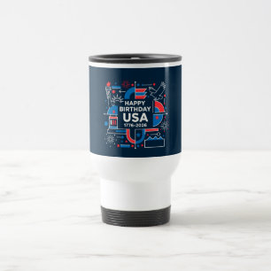 Amerikas 250. Jubiläum Reisebecher
