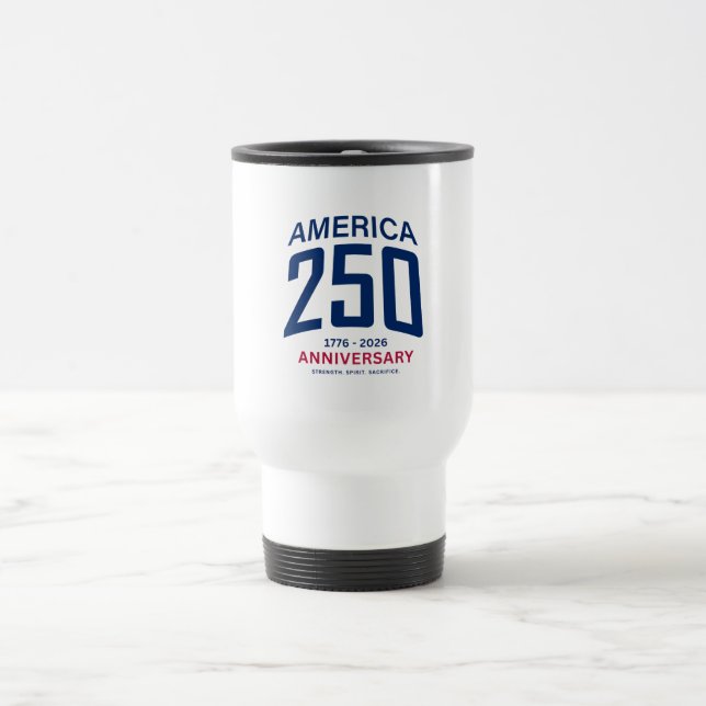 Amerikas 250. Jubiläum Reisebecher (Mittel)