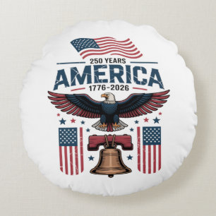 Amerikas 250. Jubiläum Rundes Kissen