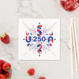 Amerikas 250. Jubiläum Serviette
