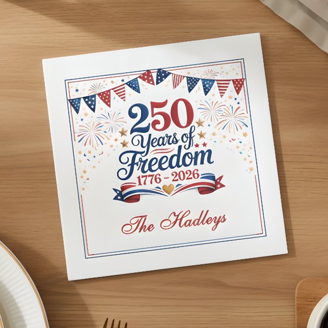 Amerikas 250. Jubiläum Serviette (Von Creator hochgeladen)