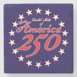 Amerikas 250. Jubiläum Steinuntersetzer
