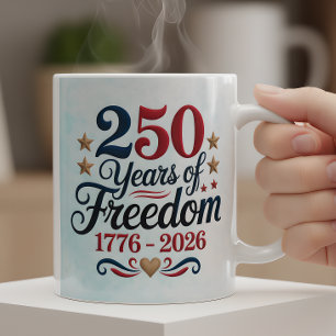 Amerikas 250. Jubiläums-Gedenkfeier Kaffeetasse