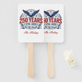Amerikas 250. Jubiläumsname Fächer
