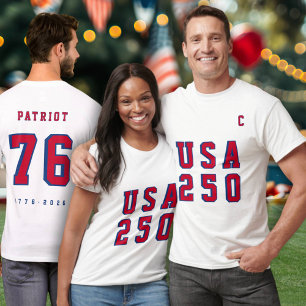 Amerikas 250. USA 250 Event Name Party Jersey T-Shirt