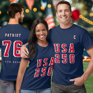 Amerikas 250. USA 250 Event Name Party Jersey T-Shirt