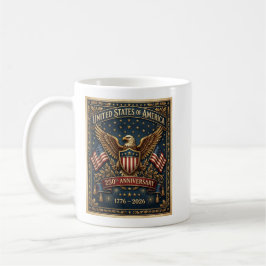 Amerikas 250. Version 1 Kaffeetasse