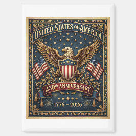 Amerikas 250. Version 1 Magnet
