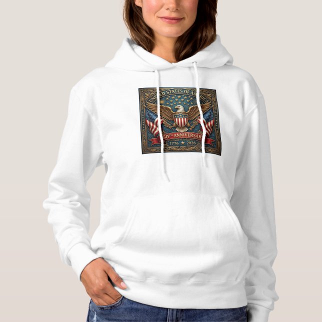Amerikas 250. Version 2 Hoodie (Vorderseite)