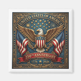 Amerikas 250. Version 2 Magnet