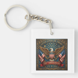 Amerikas 250. Version 2 Schlüsselanhänger