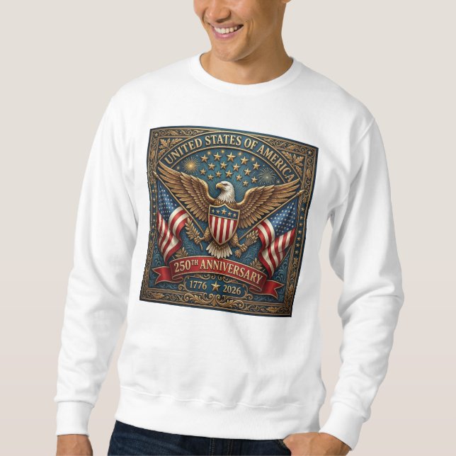 Amerikas 250. Version 2 Sweatshirt (Vorderseite)