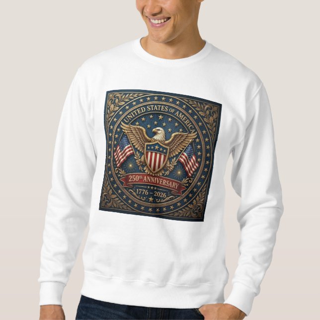 Amerikas 250. Version 3 Sweatshirt (Vorderseite)