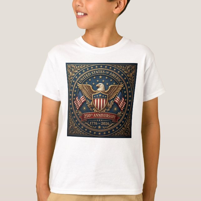 Amerikas 250. Version 3 T-Shirt (Vorderseite)