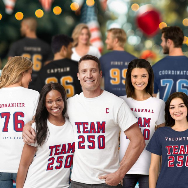 Amerikas 250er Team 250 Event Name Party Trikot T-Shirt (Von Creator hochgeladen)