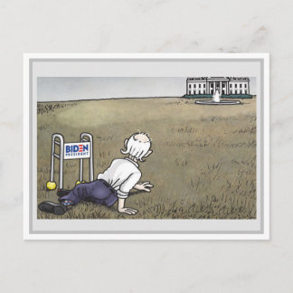 Amerikas 78-jähriger Präsident Postkarte