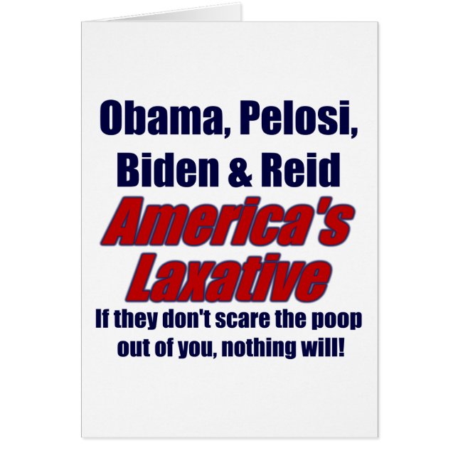 Amerikas Abführmittel (Vorne)