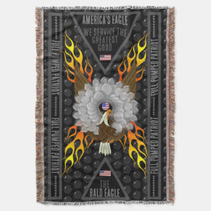 Amerikas Adler Full Pumped Patriot Decke