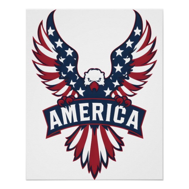 Amerikas Adler Poster (Vorderseite)