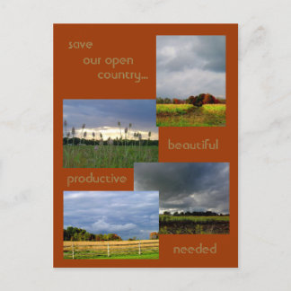 Amerikas Agrarland 2 Foto Postkarte