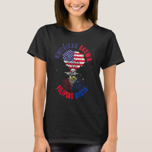 Amerikas Anbau mit Filipino Roots Pinoy Pinay Phi T-Shirt