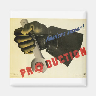 Amerikas Antwort! Produktion Magnet