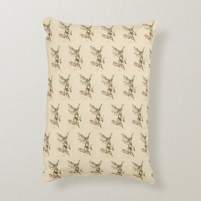 Amerikas Baumsparrow, Audubons Vögel Amerikas Dekokissen (Rückseite(Vertikal))