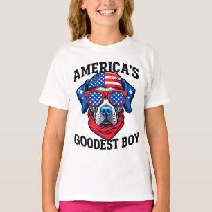 Amerikas bester Junge Hund T-Shirt