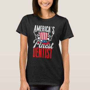 Amerikas bester Zahnarzt Usa Amerikanischer Patr T-Shirt