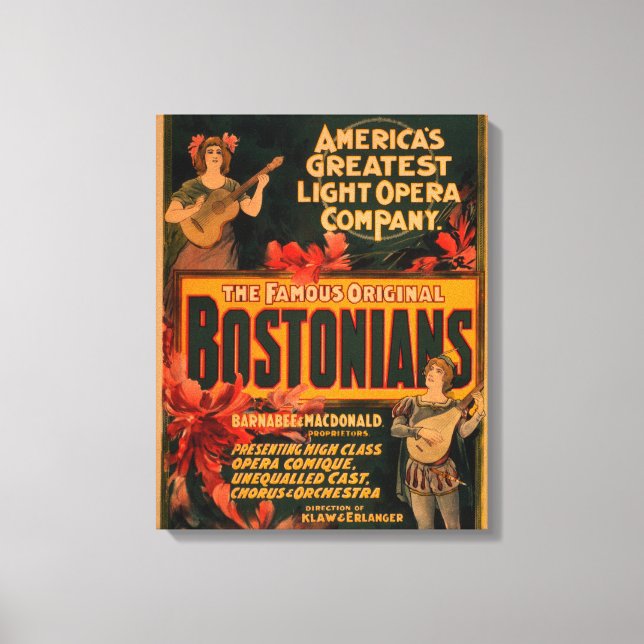 Amerikas Bestste Lichtoper Leinwanddruck (Vorderseite)