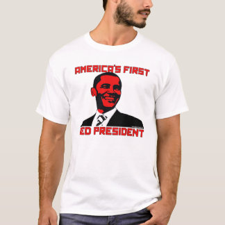 Amerikas erste rote Präsidenten-Shirts T-Shirt